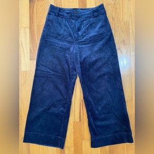 Maeve Colette Navy Wide Leg Pants